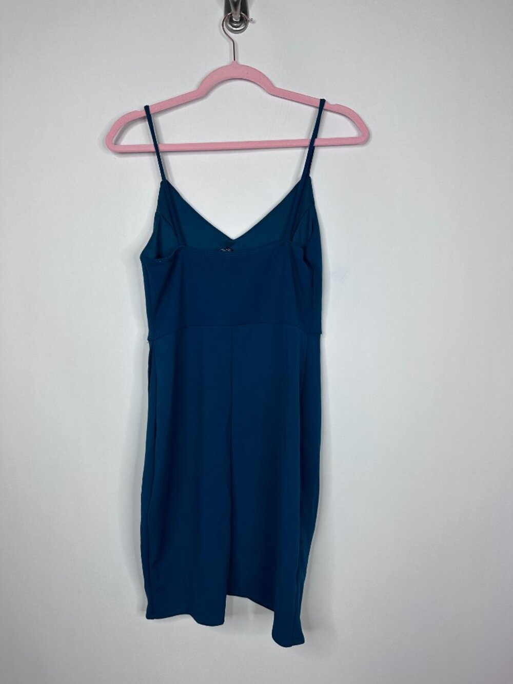 Lulus Forever Your Girl Teal Blue Bodycon Dress Medium #A2660 - Picture 6 of 11